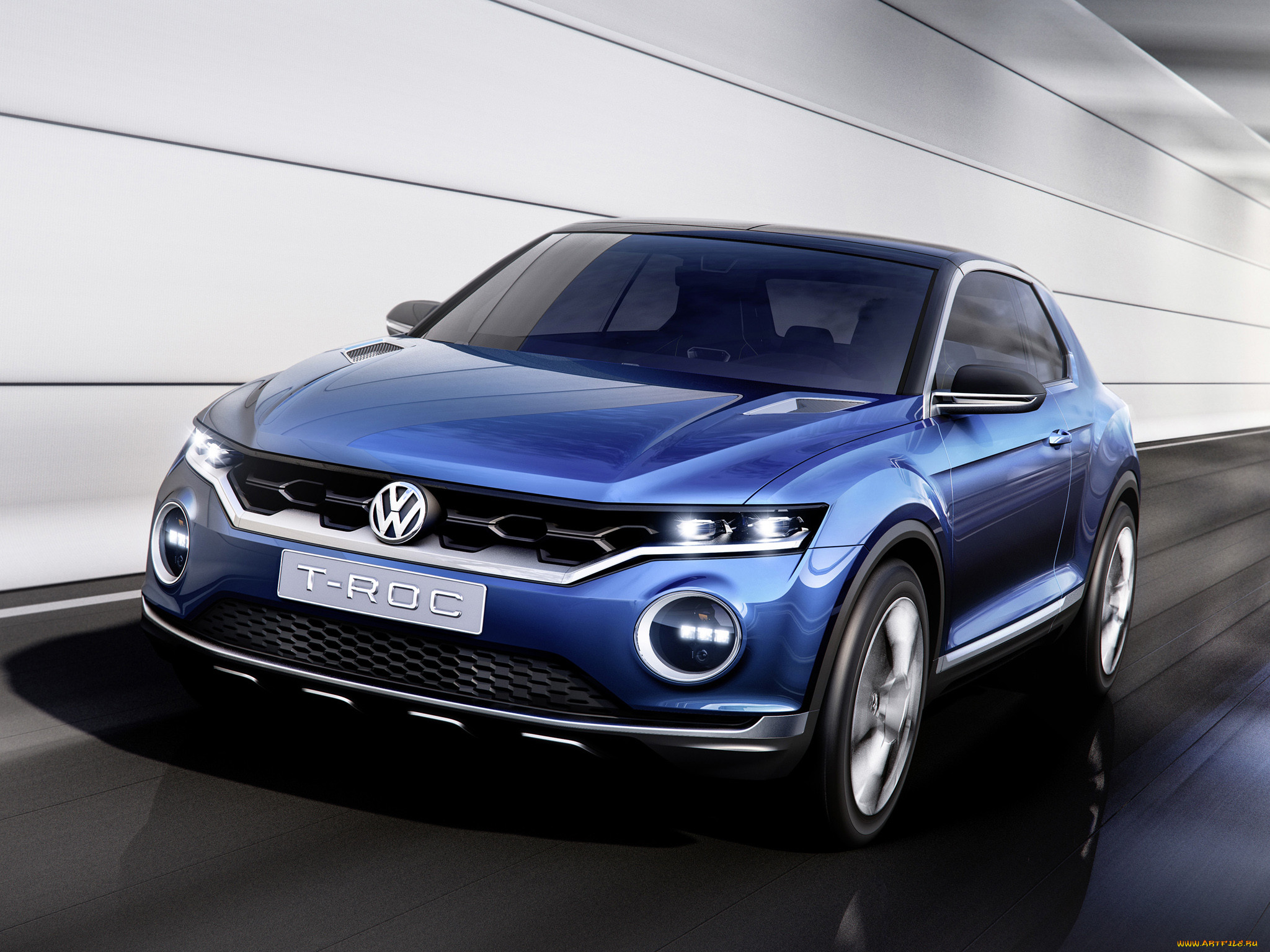 , volkswagen, t-roc, concept, 2014, 
